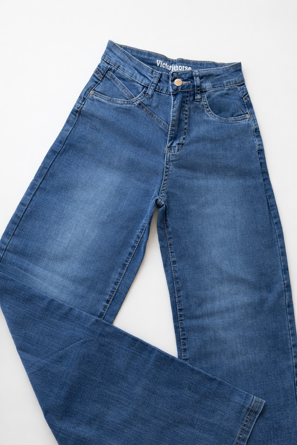 JEANS WIDE LEG ASIMÉTRICO